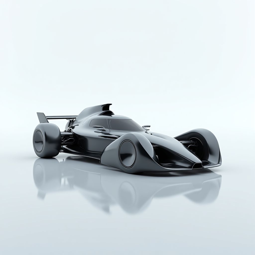 AI generated sci-fi vehicle design