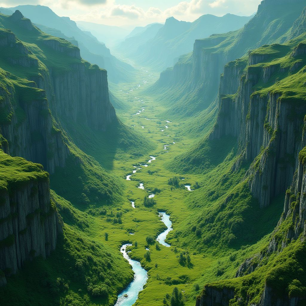 AI creating a vast, detailed game world